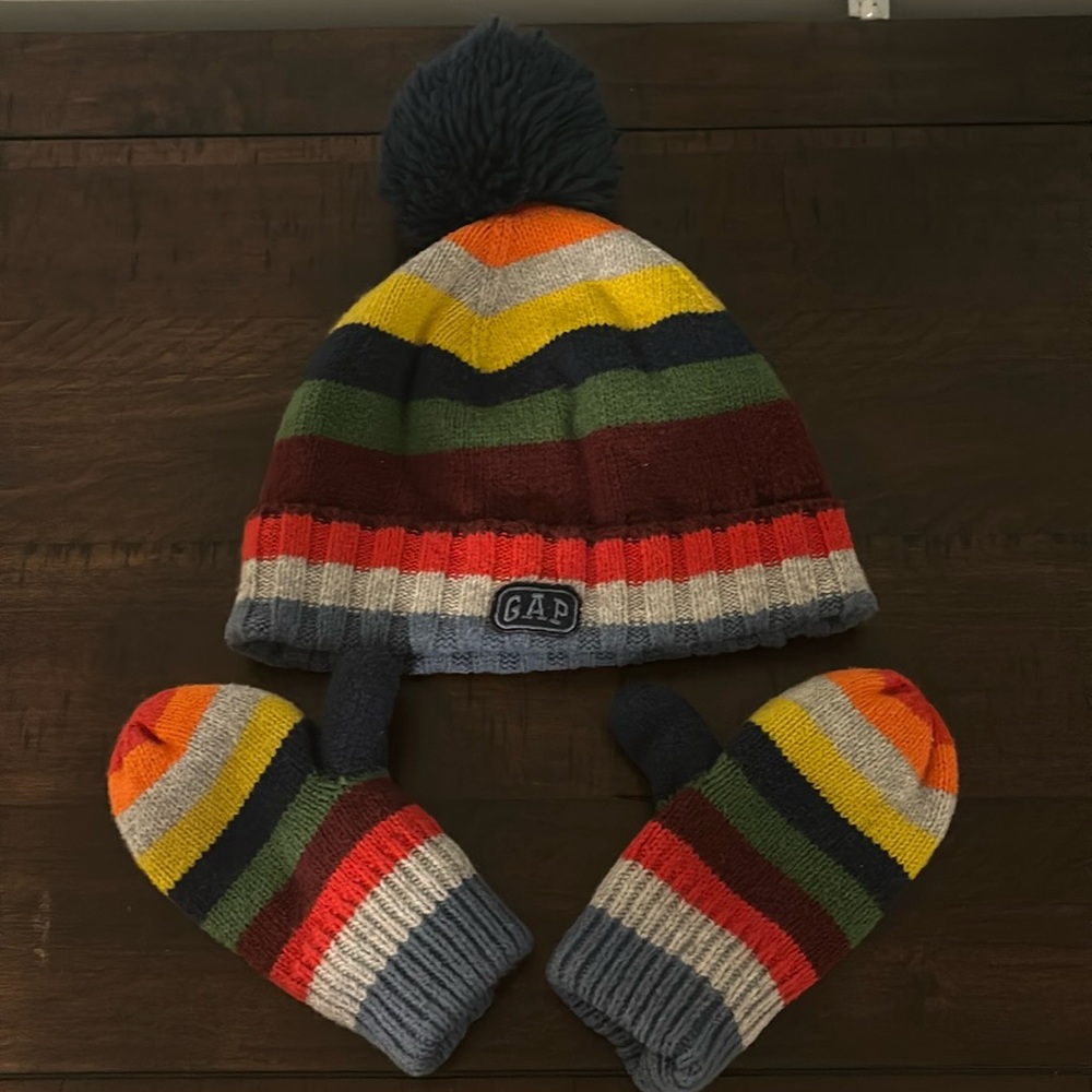 Baby Gap S/M Hat and Mittens
